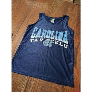 Vintage 1996 Bike Carolina Tar Heels Tank Top Muscle Shirt Sleeveless Jersey Top